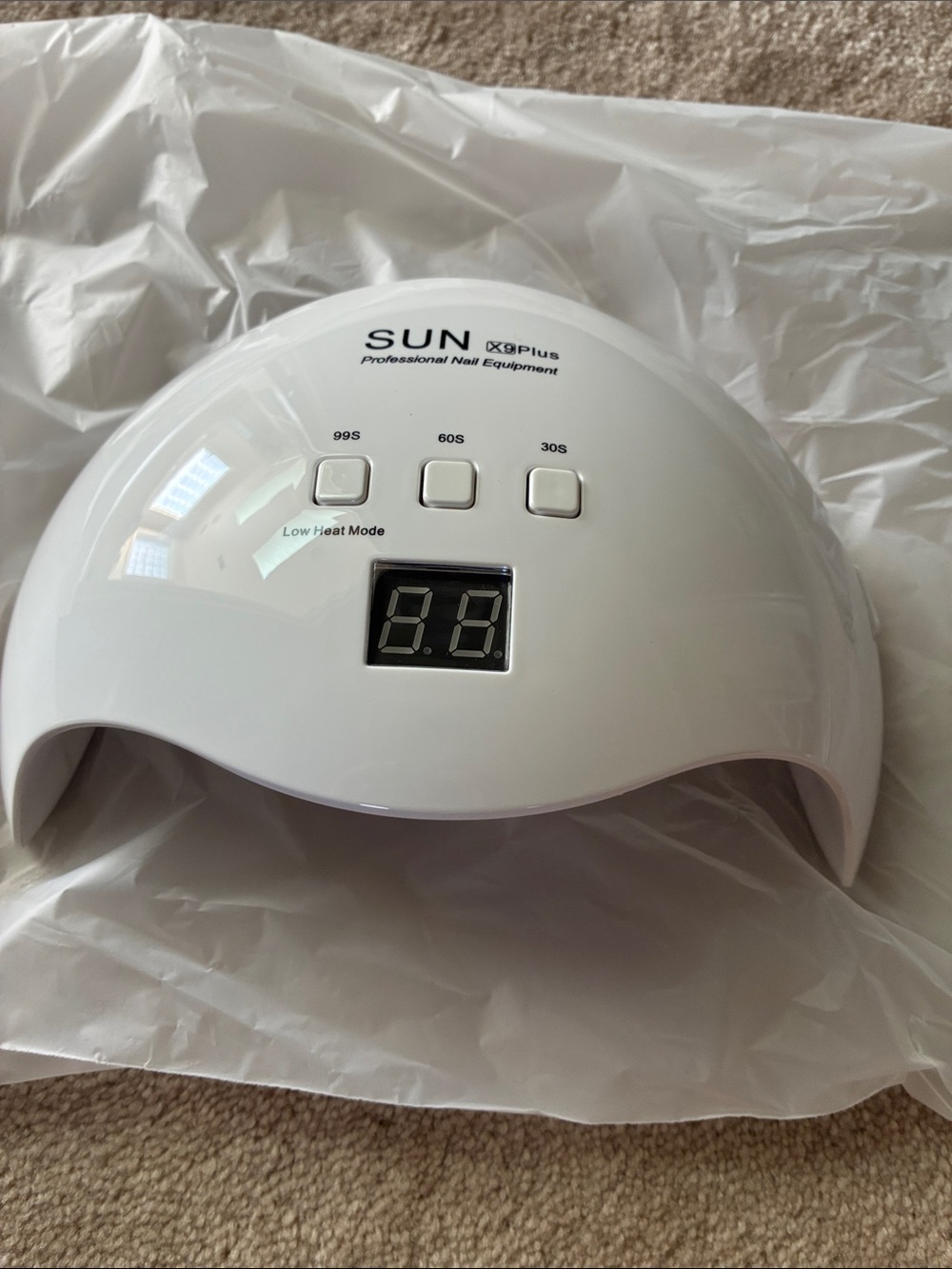 SUN X9 Plus White LED/UV Nail Lamp
